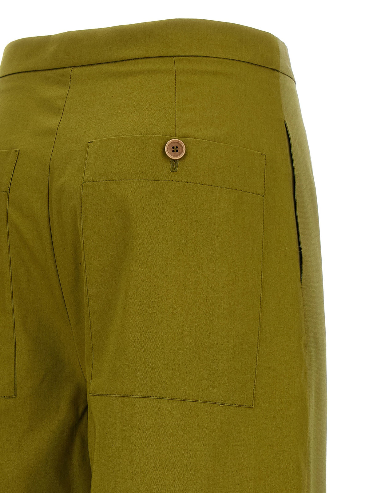 Maison Jejia Jean Pants Green, view 4