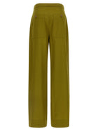 Maison Jejia Jean Pants Green, view 2