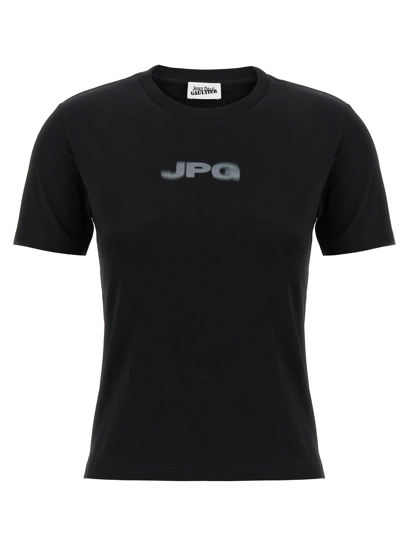 JEAN PAUL GAULTIER - JEAN PAUL GAULTIER - ’The Black JPG Baby Tee’ T-shirt - Women’s Tops