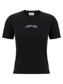 JEAN PAUL GAULTIER - JEAN PAUL GAULTIER - ’The Black JPG Baby Tee’ T-shirt - Women’s Tops