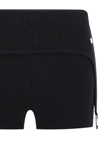 JEAN PAUL GAULTIER - JEAN PAUL GAULTIER - ’The Black Garter’ shorts - Women’s Bottoms