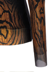 JEAN PAUL GAULTIER - JEAN PAUL GAULTIER - ’Wood’ top - Women’s Tops