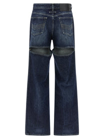 JEAN PAUL GAULTIER - JEAN PAUL GAULTIER - ’The Blue Cut-Out’ jeans - Women’s Bottoms