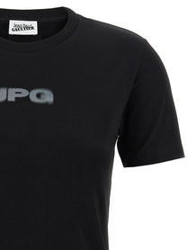JEAN PAUL GAULTIER - JEAN PAUL GAULTIER - ’The Black JPG Baby Tee’ T-shirt - Women’s Tops