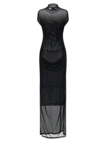 JEAN PAUL GAULTIER - JEAN PAUL GAULTIER - Flocked dress - Women’s Clothing
