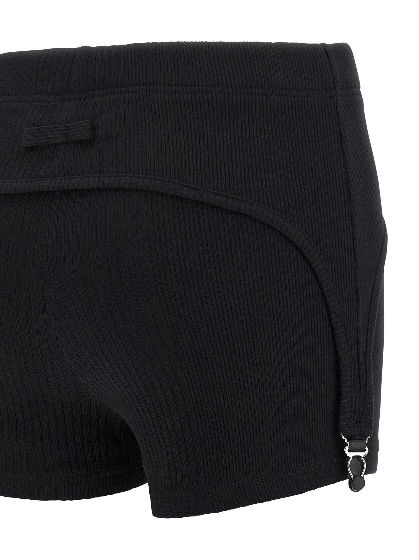 JEAN PAUL GAULTIER - JEAN PAUL GAULTIER - ’The Black Garter’ shorts - Women’s Bottoms