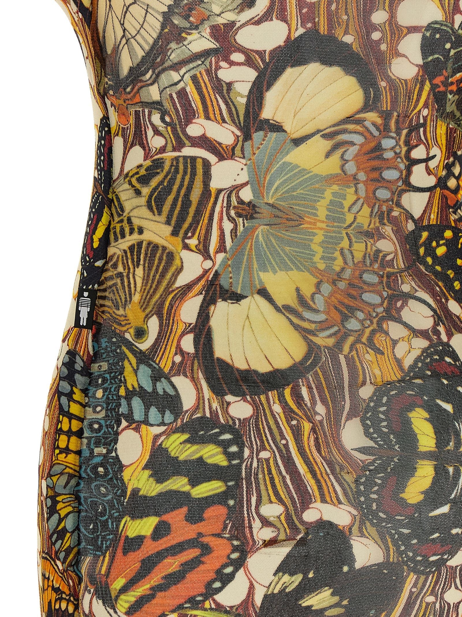 JEAN PAUL GAULTIER - JEAN PAUL GAULTIER - ’Re-edition - The Yellow Butterfly’ dress - Women’s Bottoms