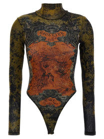 JEAN PAUL GAULTIER - JEAN PAUL GAULTIER - ’Médaillon’ bodysuit - Women’s Tops