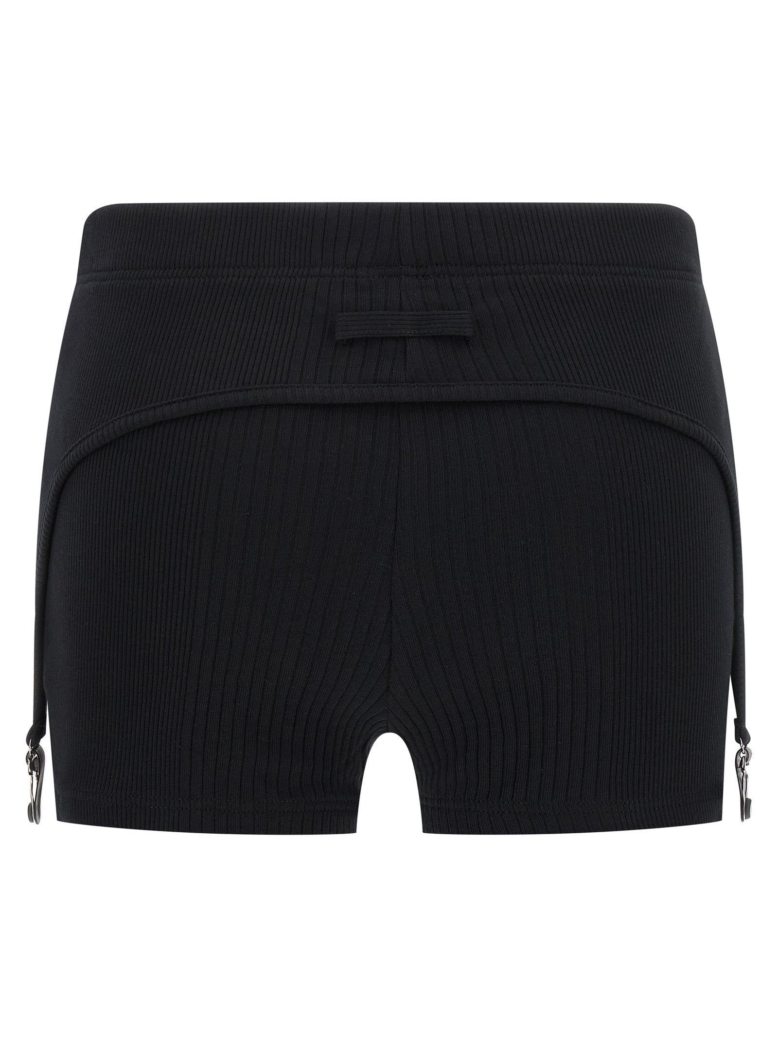 JEAN PAUL GAULTIER - JEAN PAUL GAULTIER - ’The Black Garter’ shorts - Women’s Bottoms