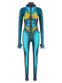 JEAN PAUL GAULTIER - JEAN PAUL GAULTIER - ’Re-edition - The Blue dots Print’ jumpsuit - Women’s Tops