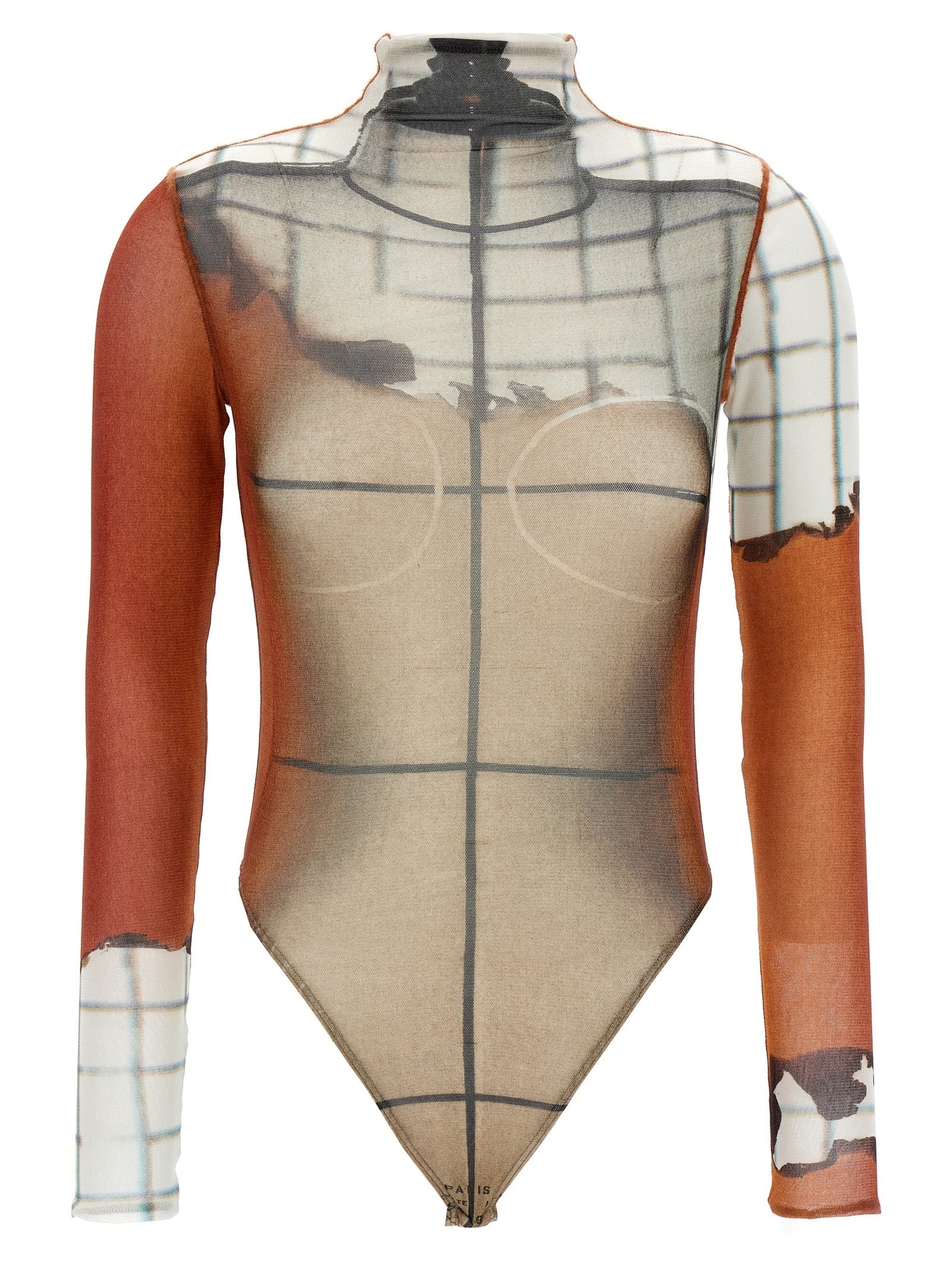 JEAN PAUL GAULTIER - JEAN PAUL GAULTIER - ’The Fire’ bodysuit - Women’s Top