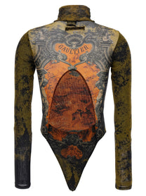 JEAN PAUL GAULTIER - JEAN PAUL GAULTIER - ’Médaillon’ bodysuit - Women’s Tops