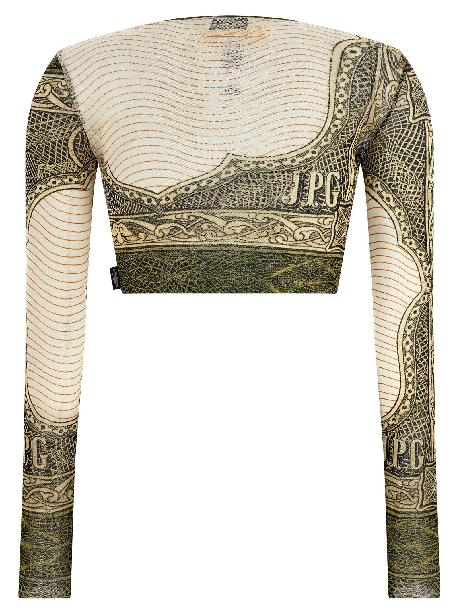 JEAN PAUL GAULTIER - JEAN PAUL GAULTIER - ’Re-edition - The Green Cartouche’ top - Women’s Tops