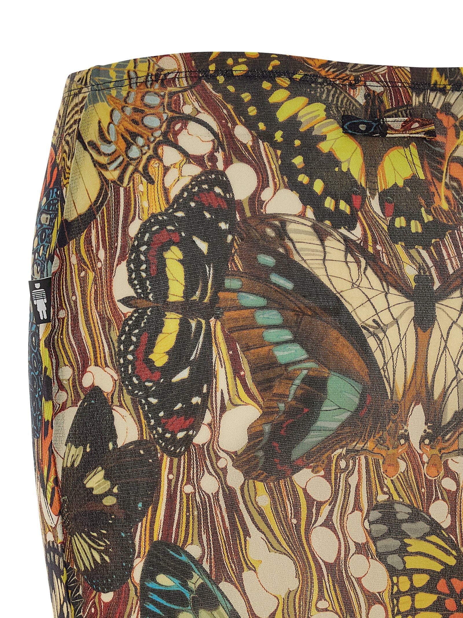 JEAN PAUL GAULTIER - JEAN PAUL GAULTIER - ’Re-edition - The Yellow Butterfly’ skirt - Women’s Bottoms