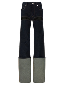 JEAN PAUL GAULTIER - JEAN PAUL GAULTIER - ’Denim Pants With Cuts On Front’ jeans - Women’s Bottoms