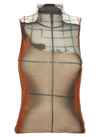JEAN PAUL GAULTIER - JEAN PAUL GAULTIER - ’The Fire’ top - Women’s Tops