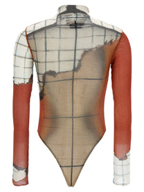 JEAN PAUL GAULTIER - JEAN PAUL GAULTIER - ’The Fire’ bodysuit - Women’s Top