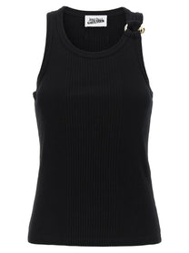 JEAN PAUL GAULTIER - JEAN PAUL GAULTIER - ’Black Piercing’ tank top - Women’s Tops