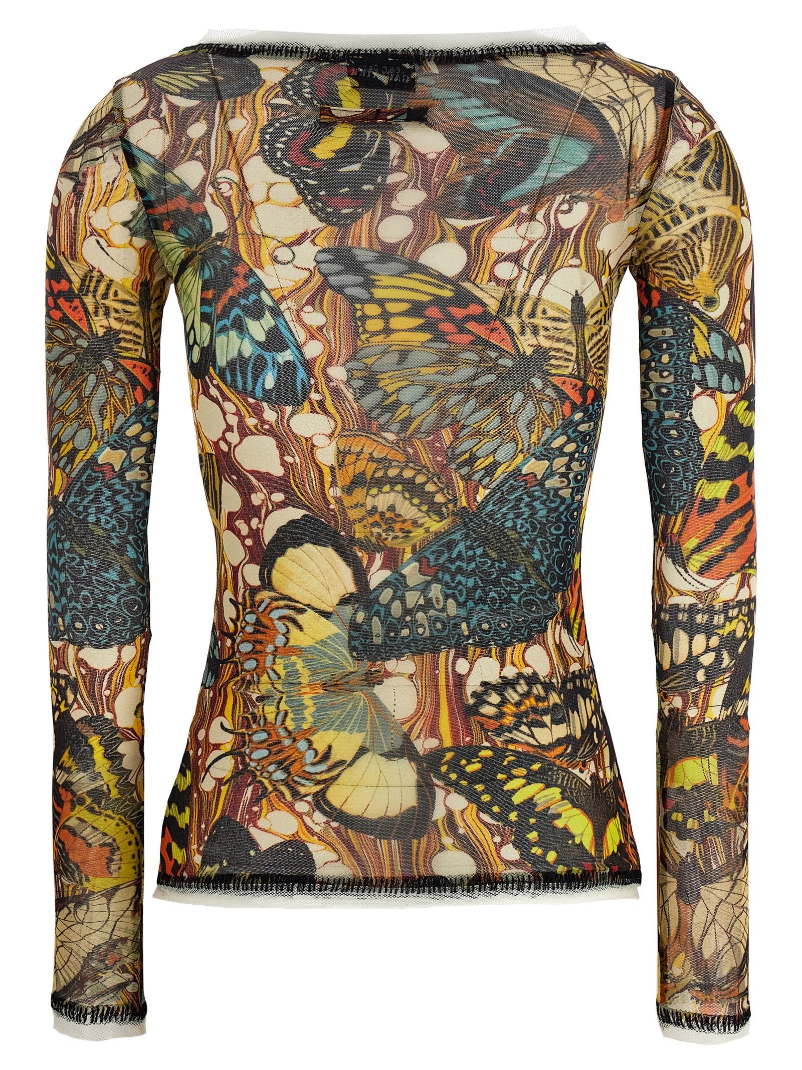 JEAN PAUL GAULTIER - JEAN PAUL GAULTIER - ’Re-edition - The Yellow Butterfly’ cardigan - Women’s Knitwear