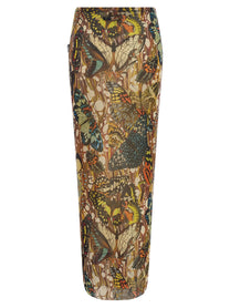 JEAN PAUL GAULTIER - JEAN PAUL GAULTIER - ’Re-edition - The Yellow Butterfly’ skirt - Women’s Bottoms