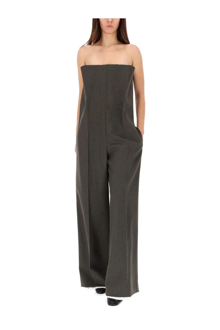 Jean Paul Gaultier Women's Bustier Suit Grey, view 2