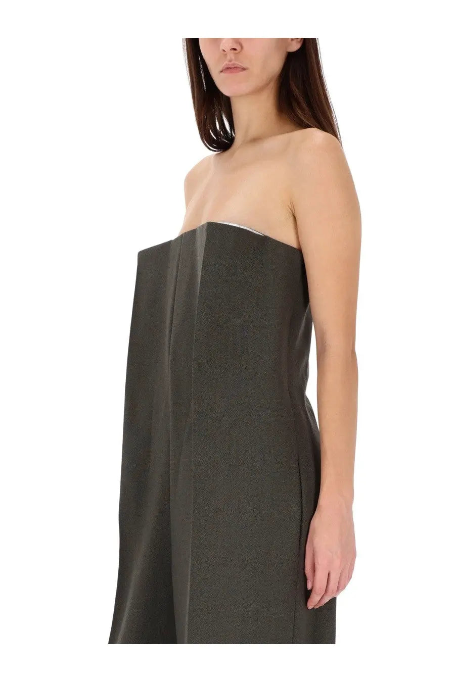 Jean Paul Gaultier Women's Bustier Suit Grey, view 4