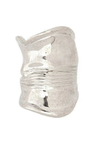 Jean Paul Gaultier Women's The Crushed Can Ring Silver