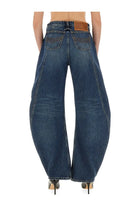 Jean Paul Gaultier Women's Low Rise Jeans Blue, view 3