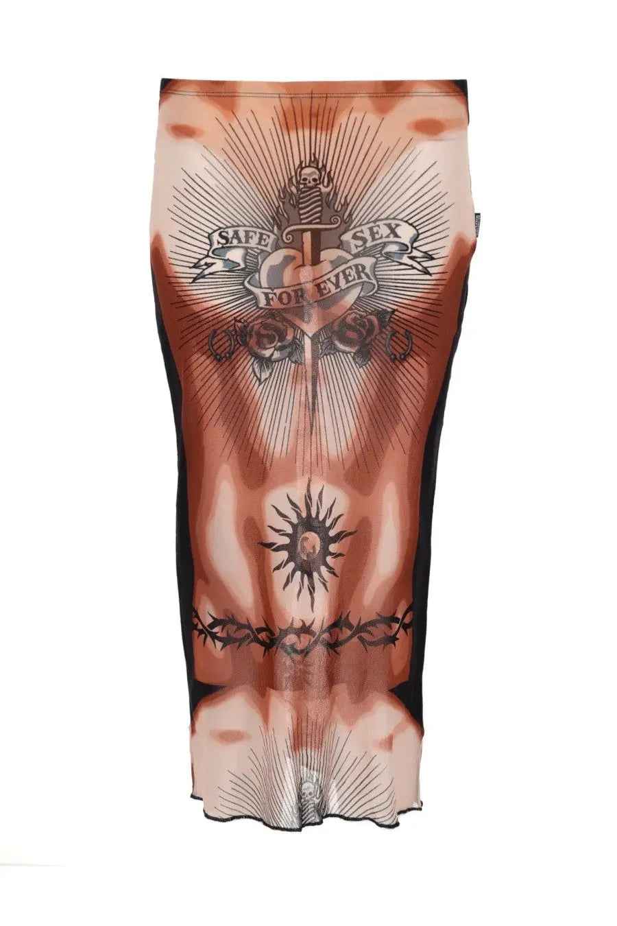 Jean Paul Gaultier Women's Midi Skirt Multicolor