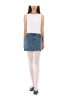 Jean Paul Gaultier Women's Miniskirt Blue, view 2