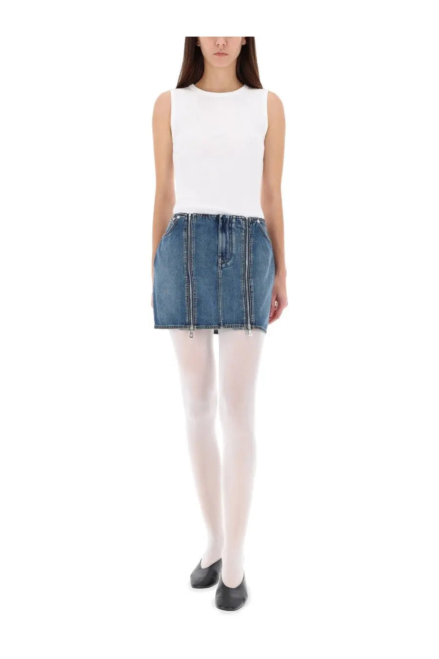 Jean Paul Gaultier Women's Miniskirt Blue, view 2