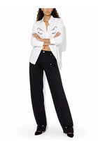 Jean Paul Gaultier Women's Needles Shirt White, view 2
