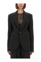 Jean Paul Gaultier Women's Tailored Jacket Black