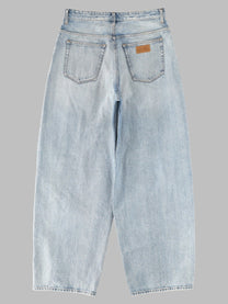 MM6 Maison Margiela Men's Jeans Tasche Gamba Larga Blue