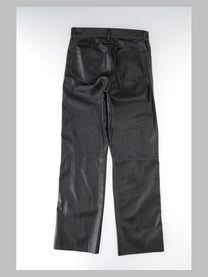 MM6 Maison Margiela Men's Jeans Tasche Effetto Pelle Black