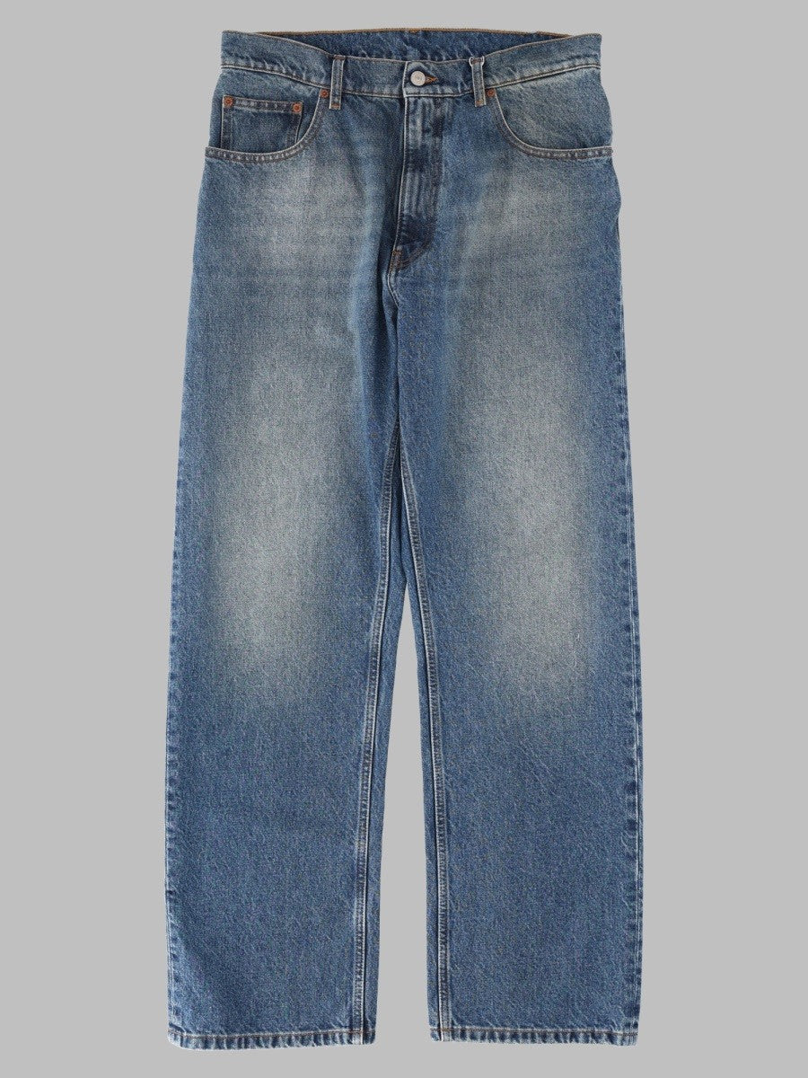 MM6 Maison Margiela Men's Jeans Tasche in Denim Blue