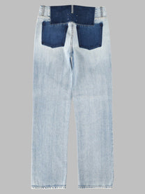 Maison Margiela Men's Jeans Gamba Dritta in Denim Blue