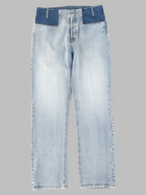Maison Margiela Men's Jeans Gamba Dritta in Denim Blue