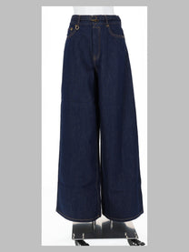 Zimmermann Women's Jeans Zampa Dalla Vestibilità Comoda Blue