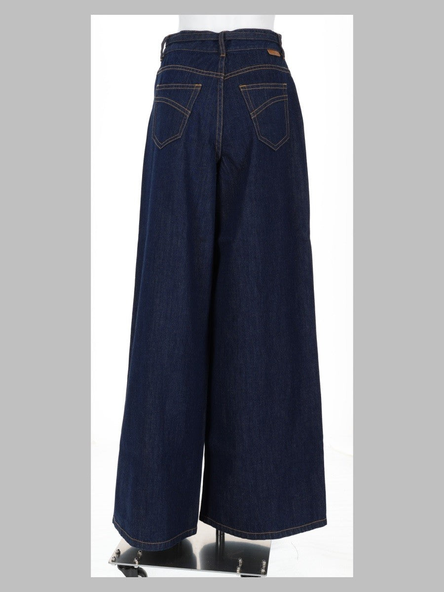 Zimmermann Women's Jeans Zampa Dalla Vestibilità Comoda Blue