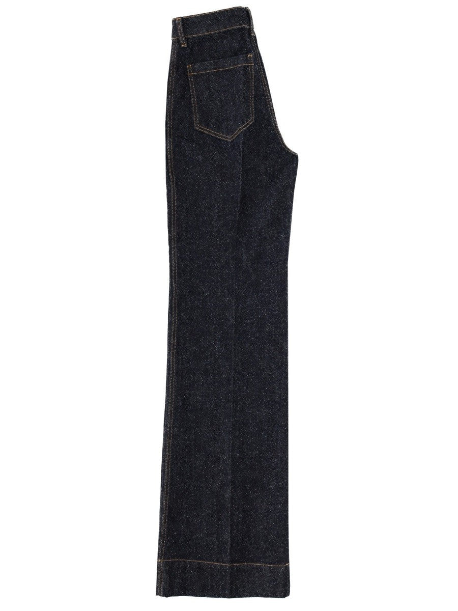 Victoria Beckham Women's Jeans Alina Blue
