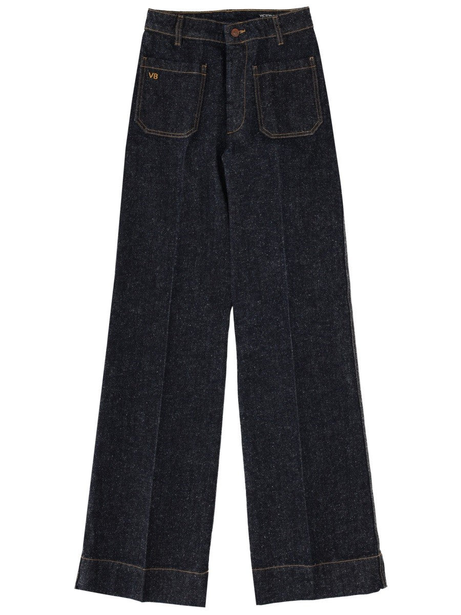 Victoria Beckham Women's Jeans Alina Blue