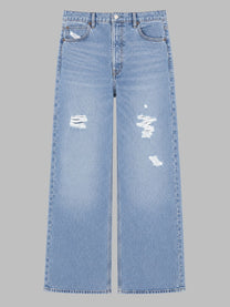 FRAME Men's Jeans Ampio in Denim DI Cotone Blue
