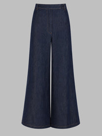 Dries Van Noten Women's Jeans Ampio Penn Blue