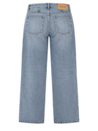 Ami Paris Men's Denim Cotton Jeans Baggy Blue, view 2