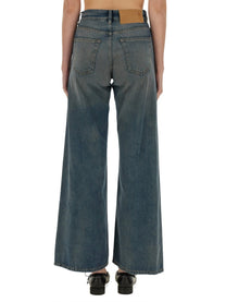 MM6 Maison Margiela Women's Jeans Baggy Grey