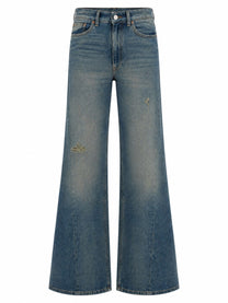 MM6 Maison Margiela Women's Jeans Baggy Blue
