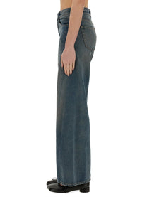 MM6 Maison Margiela Women's Jeans Baggy Grey