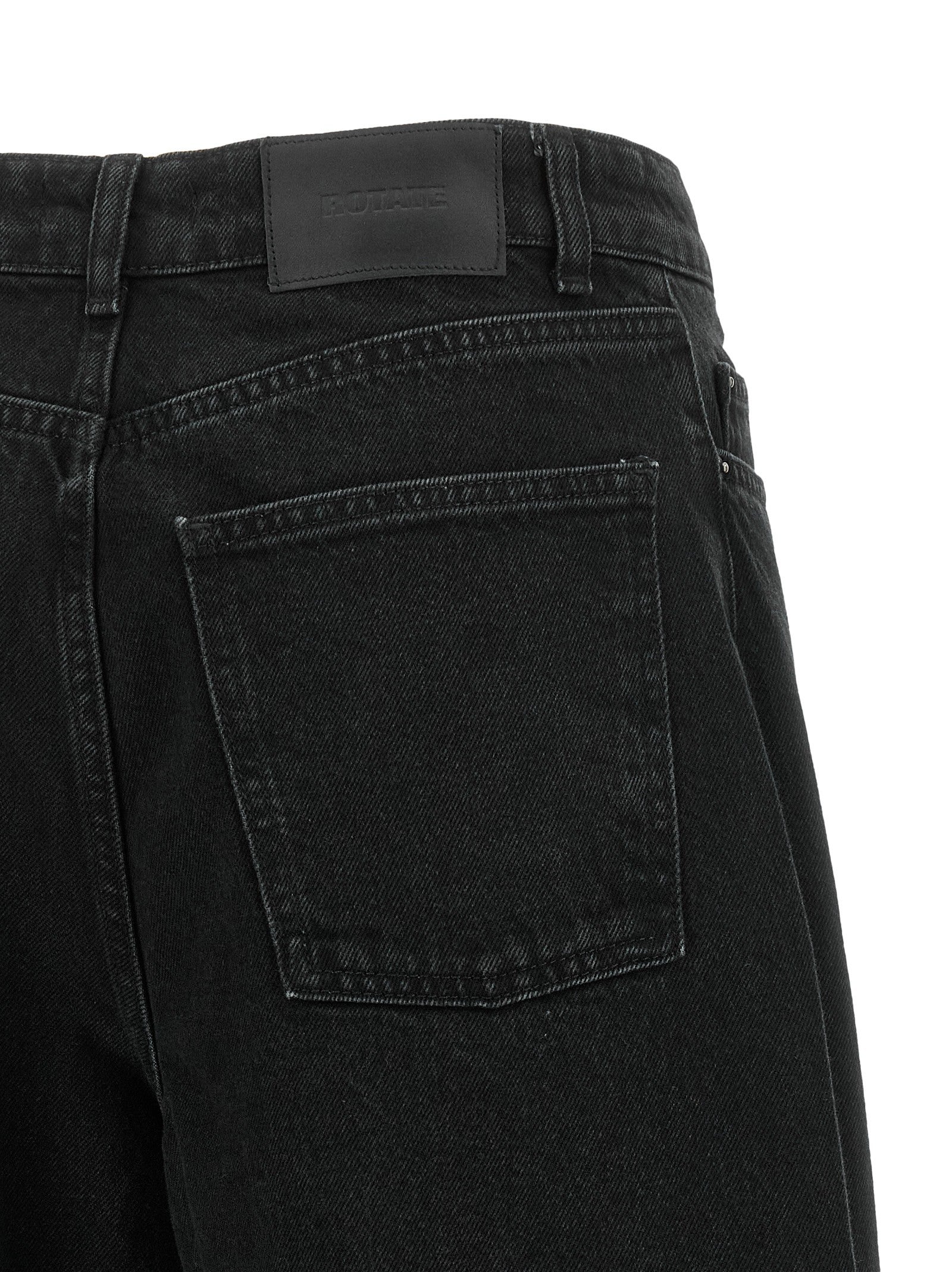 ROTATE Birger Christensen Jeans Barrel Black