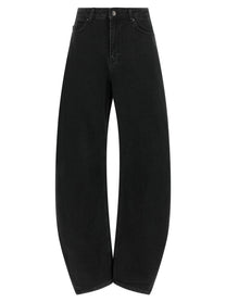ROTATE Birger Christensen Jeans Barrel Black